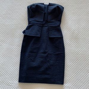 NWOT Banana Republic Seersucker Strapless dress